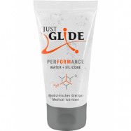 Just Glide: Performance, Vatten- och Silikonbaserat Glidmedel, 50 ml