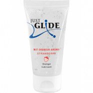 Just Glide: Strawberry, Vattenbaserat Glidmedel, 50 ml