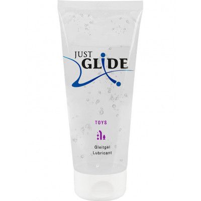 Just Glide: Toy, Vattenbaserat Glidmedel, 200 ml