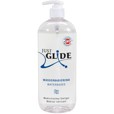 Just Glide Vattenbaserat Glidmedel, 1000 ml