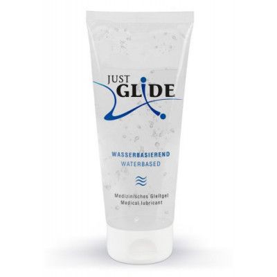 Just Glide Vattenbaserat Glidmedel, 200 ml