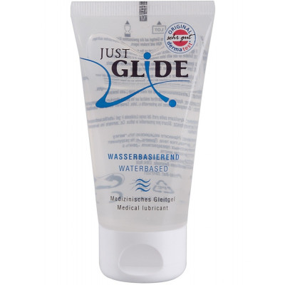 Just Glide: Vattenbaserat Glidmedel, 50 ml