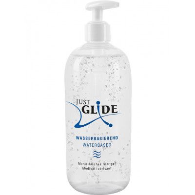Just Glide: Vattenbaserat Glidmedel, 500 ml