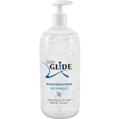 Just Glide: Vattenbaserat Glidmedel, 500 ml