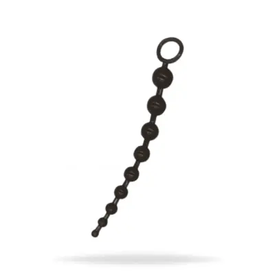 Lovesecret - Svart analkul-kedja lång