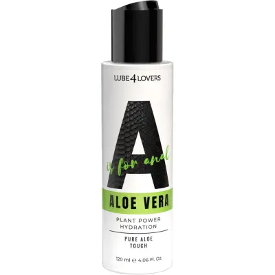 Lube4Lovers: Anal Aloe Vera, Hydration Lubricant, 120 ml