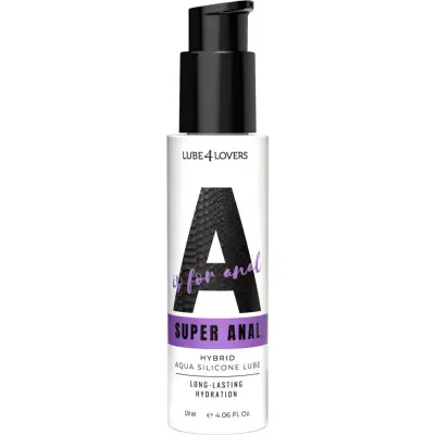 Lube4Lovers: Super Anal, Hybrid Lubricant, 120 ml