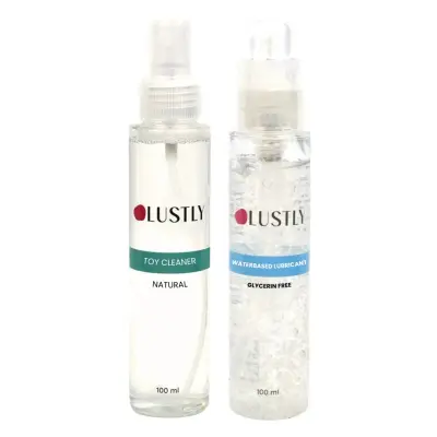 LUSTLY Glycerinfritt Glid&Natural Toy Cleaner Kit
