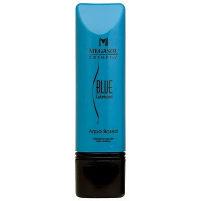 Megasol Blue: Vattenbaserat Glidmedel, 50 ml