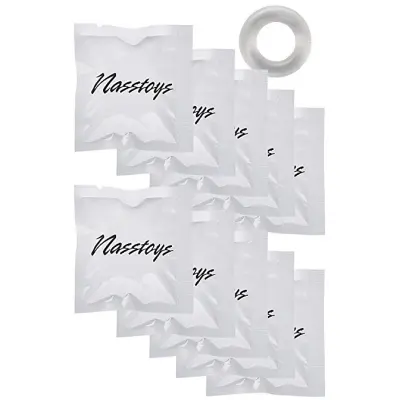 Nasstoys: My Ten Erection Rings, Lube + Tight Firm Ring