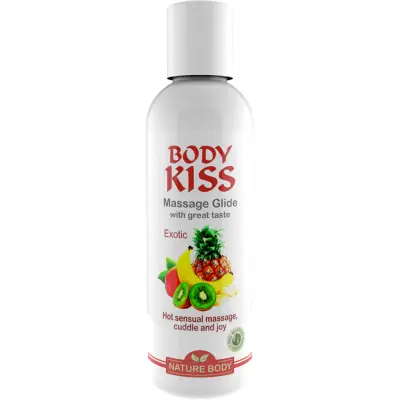 Nature Body White: Body Kiss Massage Glide, Exotic, 100 ml
