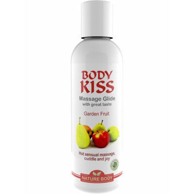 Nature Body White: Body Kiss Massage Glide, Garden Fruit, 100 ml
