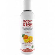 Nature Body White: Body Kiss Massage Glide, Orange, 100 ml