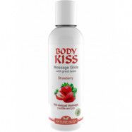 Nature Body White: Body Kiss Massage Glide, Strawberry, 100 ml