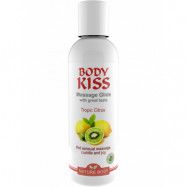 Nature Body White: Body Kiss Massage Glide, Tropic Citrus, 100 ml