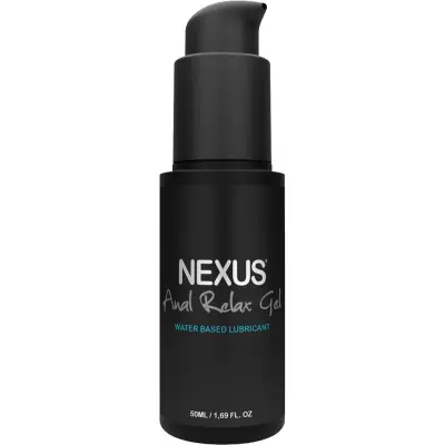 Nexus: Anal Relax Gel, Water Based Lubricant, 50 ml