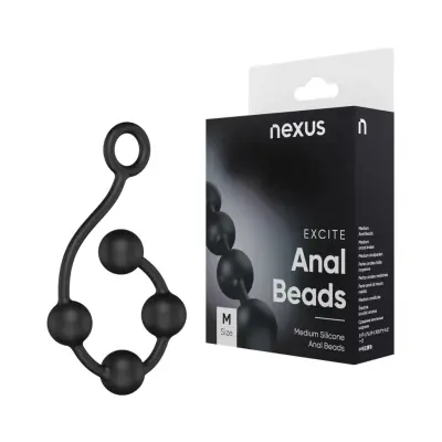 Nexus Excite Anal Beads Medium – 24 cm