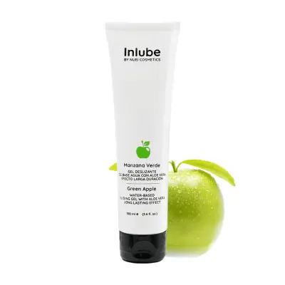 NUEI Vattenbaserat Smaksatt Glidmedel Green Apple 100ml