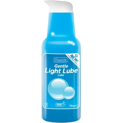 Pasante: Gentle Light Lube, Vattenbaserat Glidmedel, 75 ml