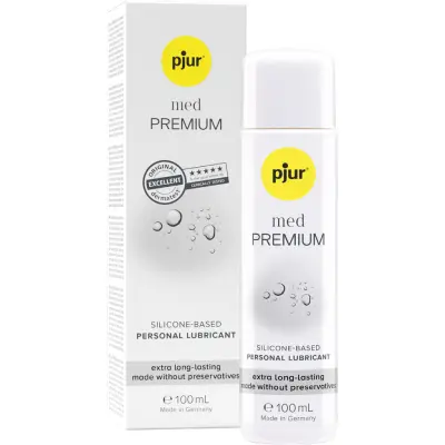 Pjur Med: Premium Glide, Silikonbaserat Glidmedel, 100 ml