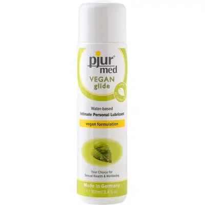 Pjur Med: Vegan Glide, Vattenbaserat Glidmedel, 100 ml
