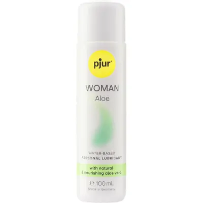 Pjur Woman Aloe: Vattenbaserat Glidmedel med Aloe Vera, 100 ml