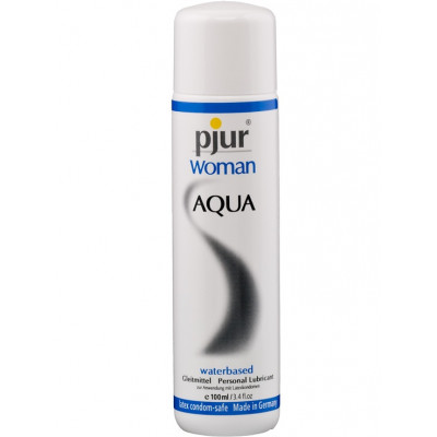 Pjur Woman Aqua: Vattenbaserat Glidmedel, 100 ml