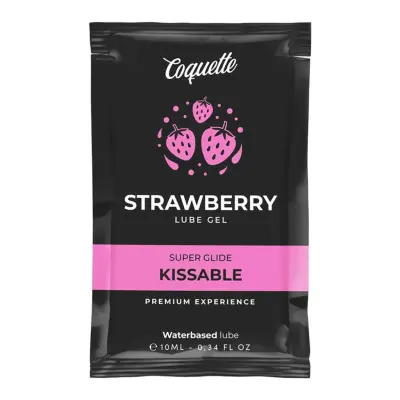 Premium Experience - Chic Desire Kissable Strawberry Vattenbaserat Glidmedel 10 ml - Pocket