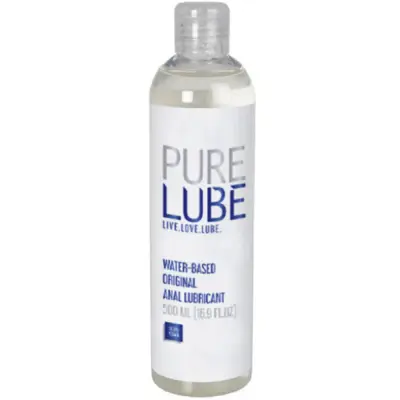 Pure Lube Water-Based Anal Lubricant 500 ml