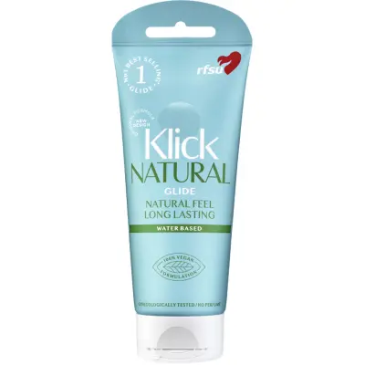 RFSU Klick Natural Glide: Vattenbaserat Glidmedel, 100 ml