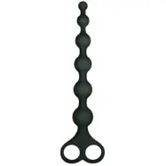 Ribbed Silicone Anal Beads 20 cm