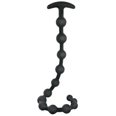 Ribbed Silicone Anal Beads 48 cm