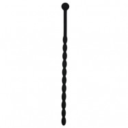 Ribbed Silicone Dilator - Black