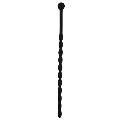 Ribbed Silicone Dilator - Black