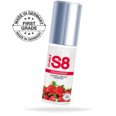 S8 Flavored Lube Jordgubb (Välj:: S8 Flavored Lube 125 ml Jordgubb)