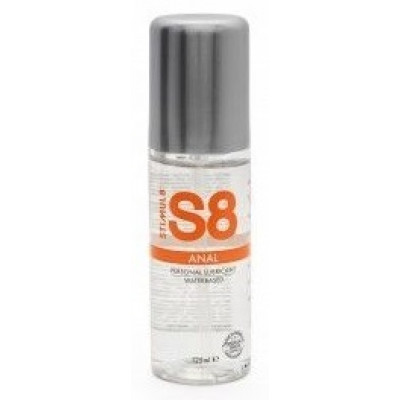 S8 WB Anal Lube 125ml