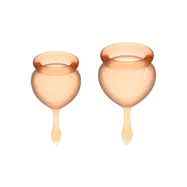 Satisfyer Feel Good Menskopp, Orange  - 2st