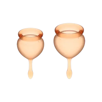 Satisfyer Feel Good Menskopp, Orange  - 2st