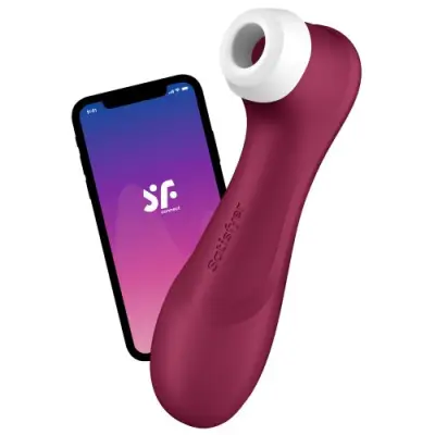 Satisfyer Pro 2 Generation 3 Appstyrd, Vinröd
