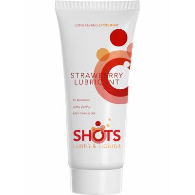 Shots Lubes&Liquids: Strawberry Lubricant, 100 ml