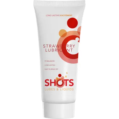Shots Lubes&Liquids: Strawberry Lubricant, 100 ml