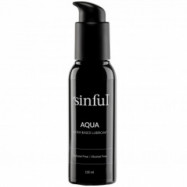 Sinful Aqua Vattenbaserat Glidmedel 100 ml - Clear