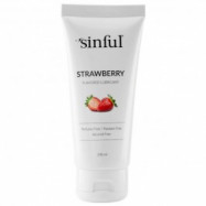 Sinful Glidmedel med Jordgubbssmak 100 ml - Clear