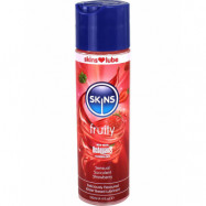 Skins Lube Fruity: Water Based Lubricant, Strawberry, 130 ml