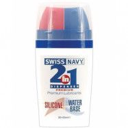 Swiss Navy 2-in-1 Silicone & Water Based Lube