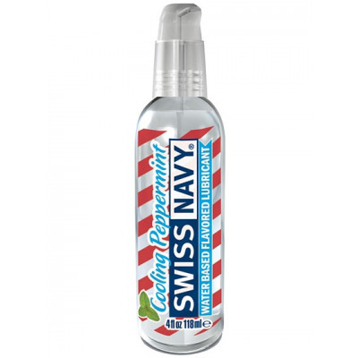 Swiss Navy Cooling Peppermint: Vattenbaserat Glidmedel, 118 ml