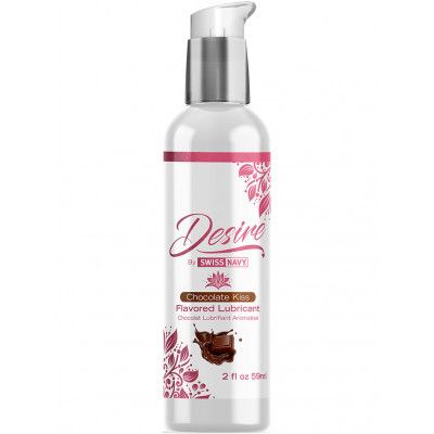 Swiss Navy Desire: Chocolate Kiss Flavored Lubricant, 59 ml