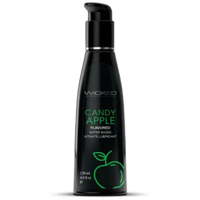 Wicked Aqua Candy Apple Flavored Lubricant 120 ml