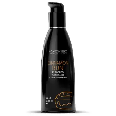 Wicked Aqua Cinnamon Bun Flavored Lubricant 60 ml