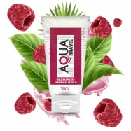 Wild Rasberry - Smaksatt Vattenbaserat Glidmedel 50 ml - Vilda Hallon